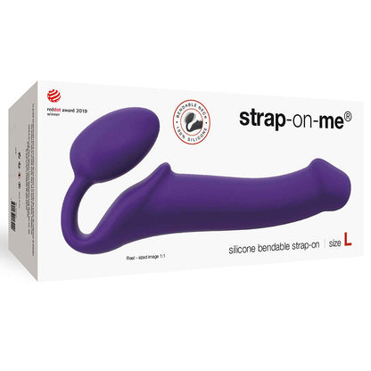 LOVELY PLANET - STRAP ON ME STRAP-ON DE SILICONE FLEXÍVEL SEMI-REALISTA