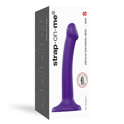 LOVELY PLANET - STRAP ON ME BENDABLE DUAL DENSITY SILICONE SUCTION CUP DILDO