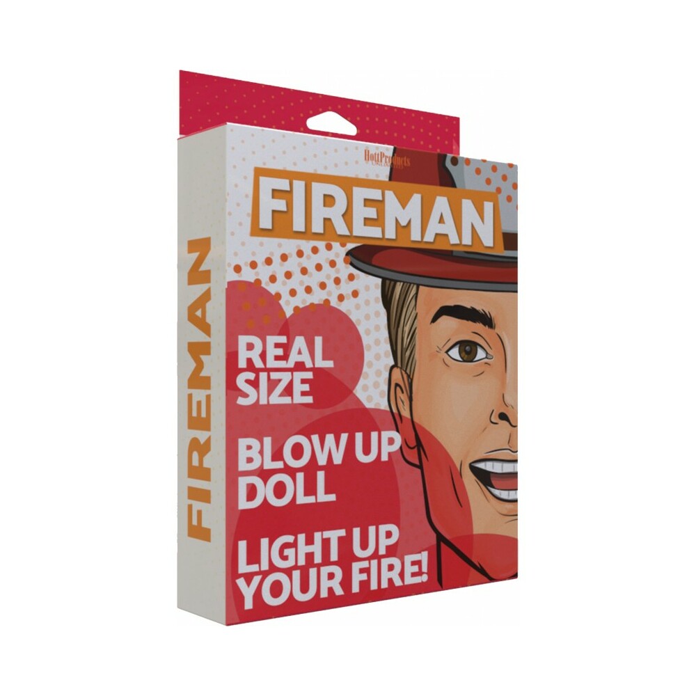 HOTT PRODUCTS - FIREMAN - INFLATABLE PARTY DOLL