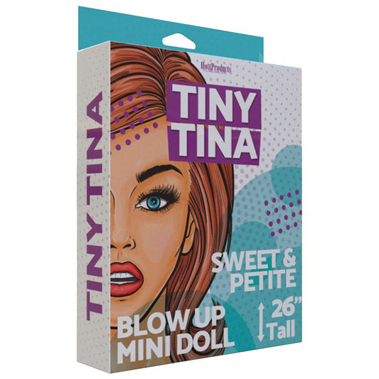 HOTT PRODUCTS - TINY TINA - PETITE SIZE INFLATABLE DOLL 26"