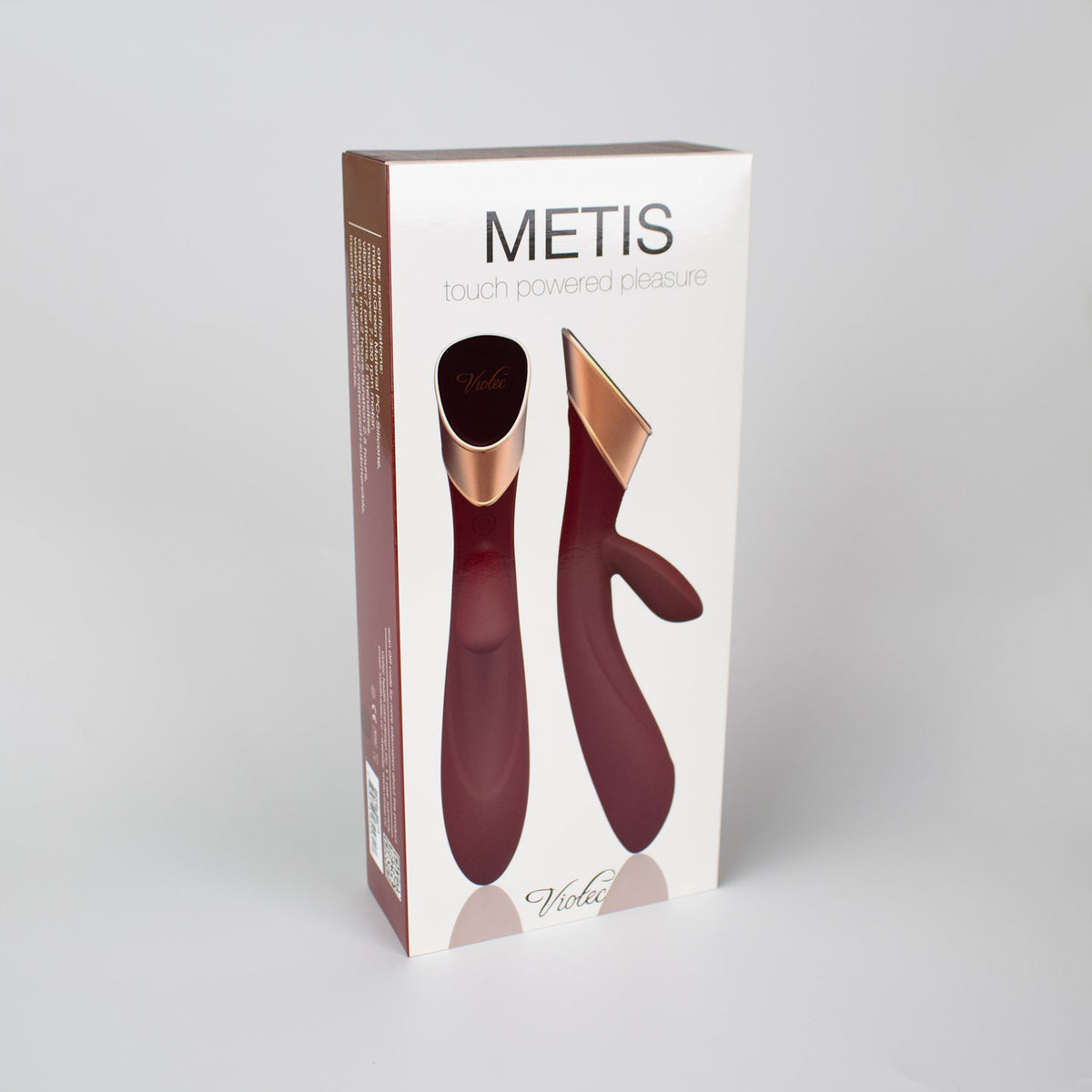 VIOTEC - METIS TOUCH PANEL RABBIT VIBRATOR WINE RED