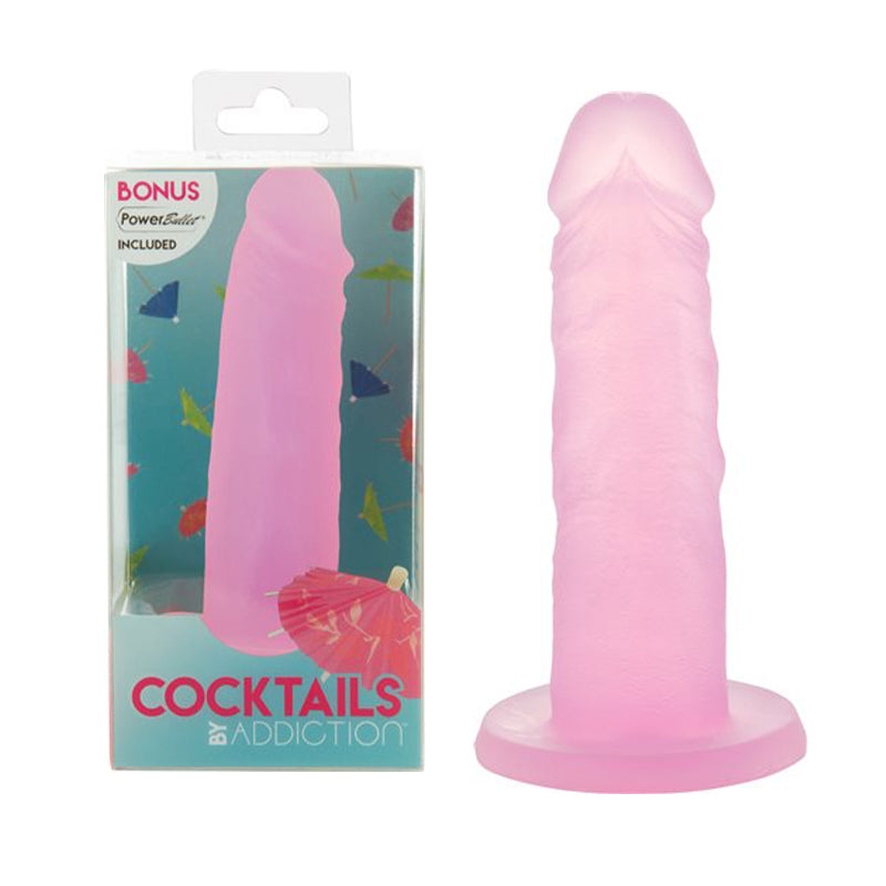 BMS - ADDICTION COCKTAILS PURPLE SILICONE COSMO W/POWER BULLET