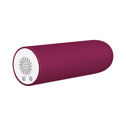 EVOLVED - MIGHTY THICK RECHARGEABLE BULLET VIBRATOR BURGUNDY