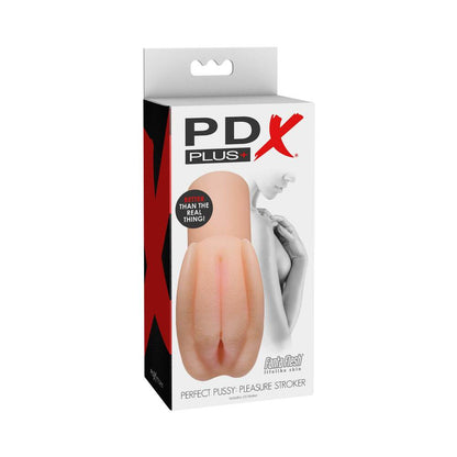 PDX BRANDS - PDX PLUS PERFECT PUSSY PLEASURE STROKER BEIGE