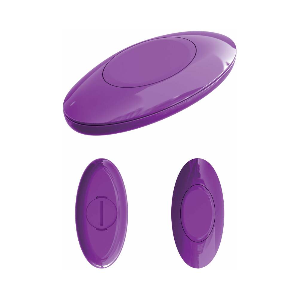 PIPEDREAM - 3SOME WALL BANGER VIBRATING ANAL PLUG PURPLE