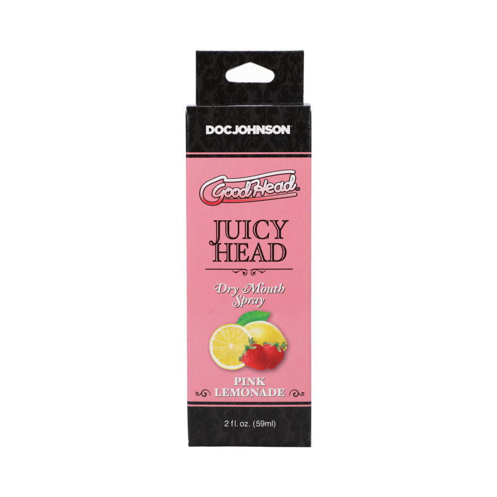 DOC JOHNSON - GOODHEAD JUICY HEAD DRY MOUTH SPRAY PINK LEMONADE 2 FL. OZ.