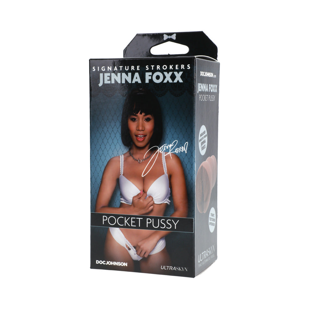 DOC JOHNSON - SIGNATURE STROKERS JENNA FOXX ULTRASKYN POCKET PUSSY