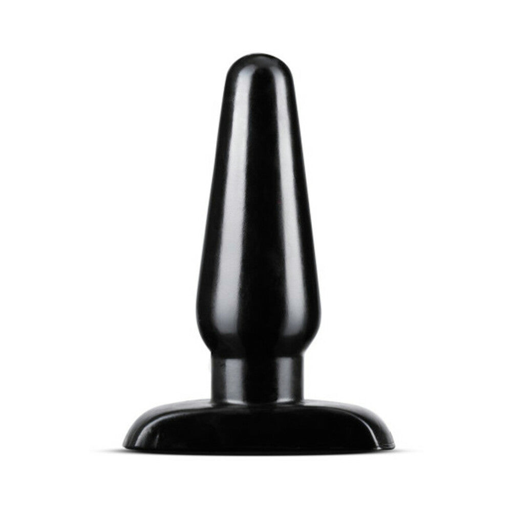 BLUSH - ANAL ADVENTURES BASIC ANAL PLUG MEDIUM BLACK