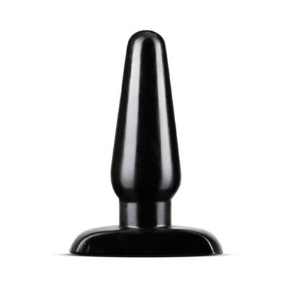 BLUSH - ANAL ADVENTURES BASIC ANAL PLUG MEDIUM BLACK