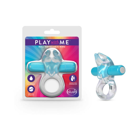 BLUSH - ANEL VIBRATÓRIO PARA PÉNIS PLAY WITH ME BULL