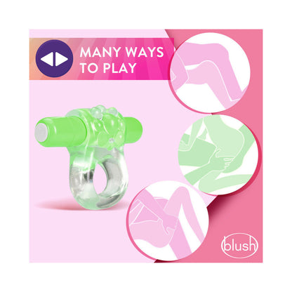 BLUSH - PLAY WITH ME VIBRATING C-RING TEASER