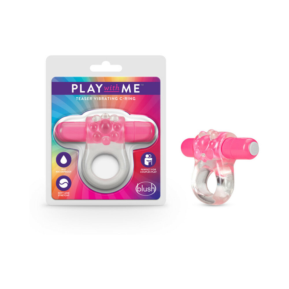 BLUSH - PLAY WITH ME VIBRATING C-RING TEASER