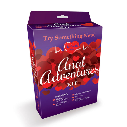 LITTLE GENIE - KIT DE 5 PEÇAS PLAY WITH ME ANAL ADVENTURES