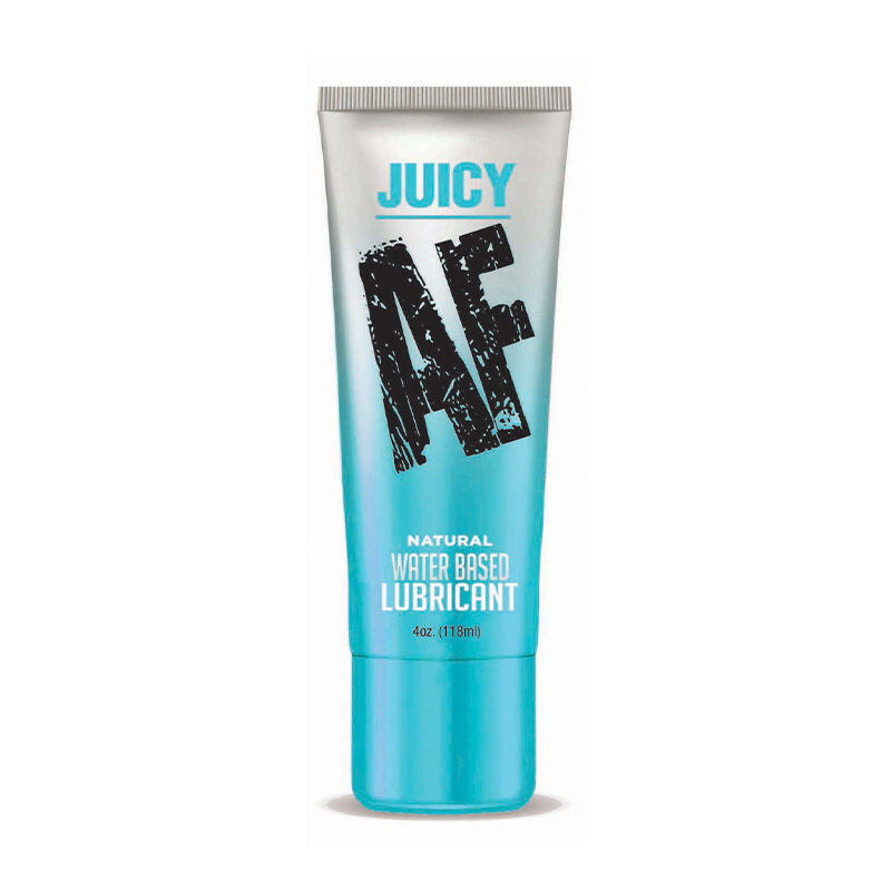 LITTLE GENIE - JUICY AF WATER BASED LUBRICANT NATURAL 4 OZ.