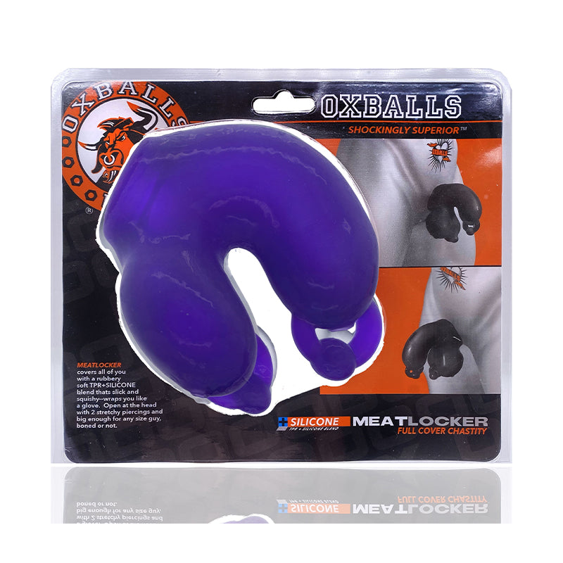OXBALLS - MEATLOCKER CHASTITY EGGPLANT ICE
