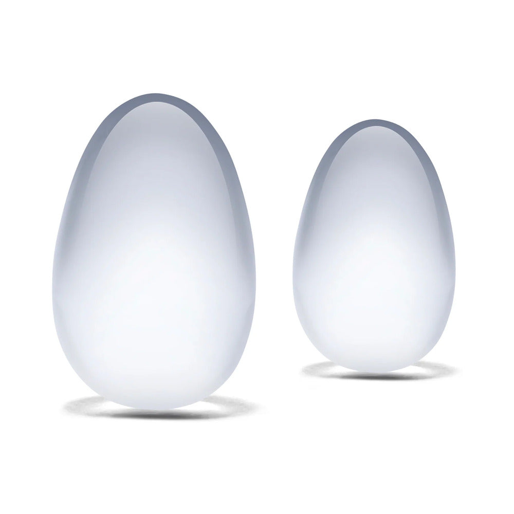 ELECTRIC EEL - GLAS 2-PIECE GLASS YONI EGG SET