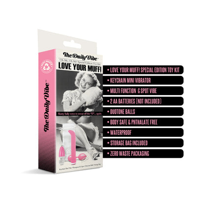 GLOBAL NOVELTIES - THE DAILY VIBE SPECIAL EDITION TOY KIT - LOVE YOUR MUFF