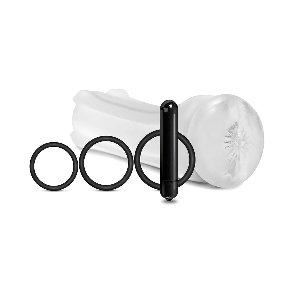 GLOBAL NOVELTIES - HAPPY ENDING MSTR B8 VIBRATING ASS PACK - BUM RUSH
