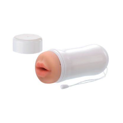 GLOBAL NOVELTIES - HAPPY ENDING SELF-LUBRICATING SHOWER STROKER - MOUTH