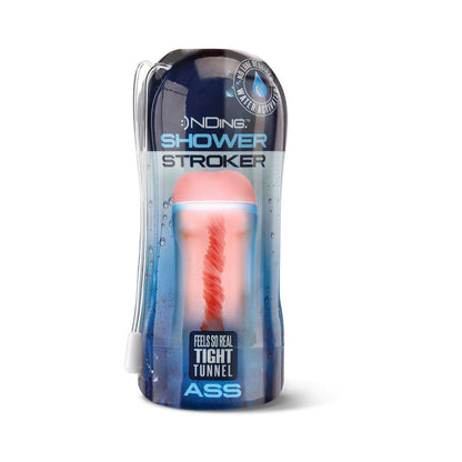 NOVIDADES GLOBAIS - HAPPY ENDING SELF-LUBRICATING SHOWER STROKER - ÂNUS