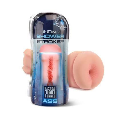 NOVIDADES GLOBAIS - HAPPY ENDING SELF-LUBRICATING SHOWER STROKER - ÂNUS