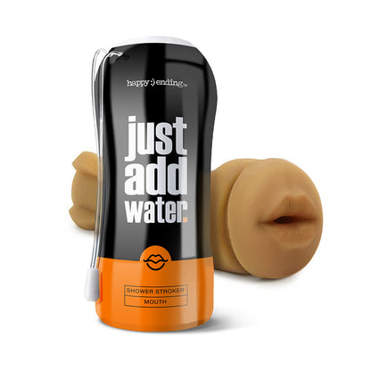 GLOBAL NOVELTIES - HAPPY ENDING JUST ADD WATER SELF-LUBRICATING SHOWER STROKER - MOUTH