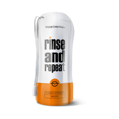 GLOBAL NOVELTIES - HAPPY ENDING RINSE AND REPEAT CLASSIC STROKER - MOUTH