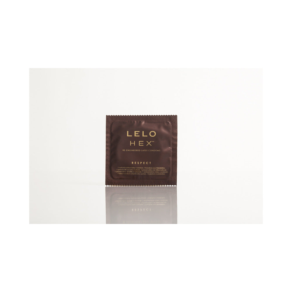 LELO - HEX RESPECT XL LUBRICATED LATEX CONDOMS 3-PACK