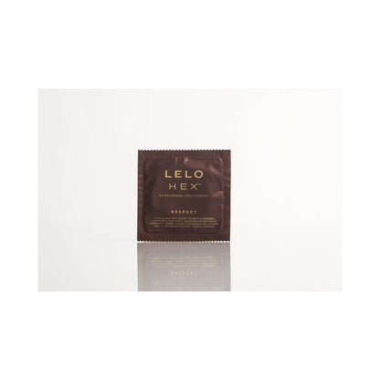 LELO - HEX RESPECT XL LUBRICATED LATEX CONDOMS 3-PACK
