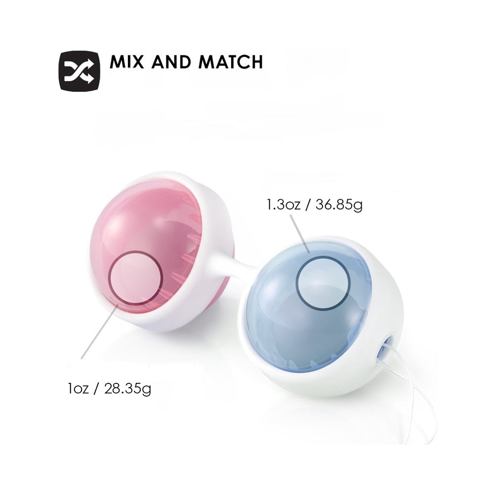 LELO - BEADS KEGEL BALLS SET BLUE/PINK
