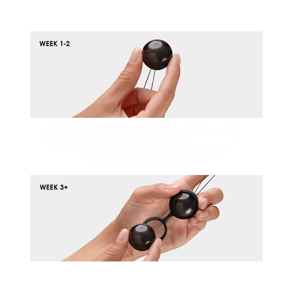 LELO - BEADS NOIR KEGEL BALLS SET BLACK