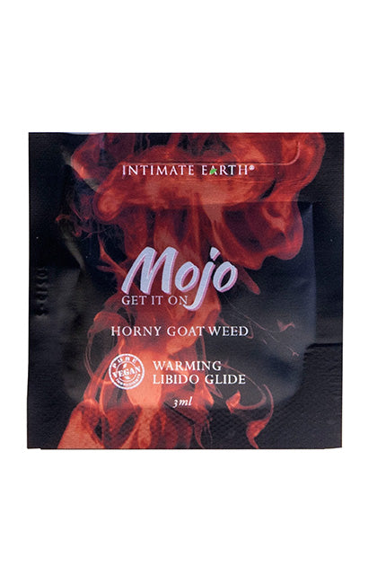 INTIMATE EARTH - MOJO HORNY GOAT WEED LIBIDO WARMING GLIDE 3ML FOIL