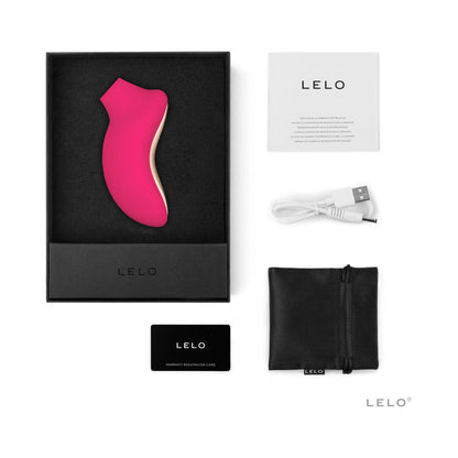 LELO - SONA 2 CRUISE RECHARGEABLE CLITORAL STIMULATOR CERISE
