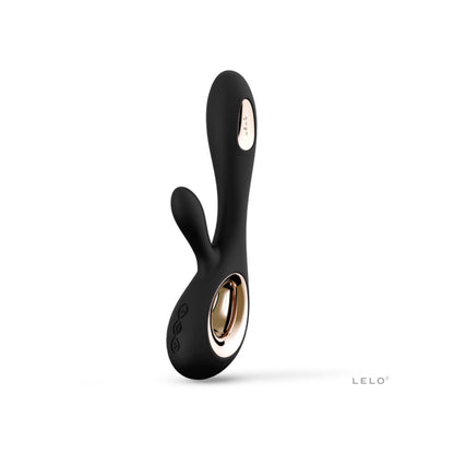 LELO - SORAYA WAVE RECHARGEABLE RABBIT VIBRATOR BLACK
