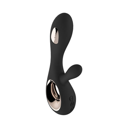 LELO - SORAYA WAVE RECHARGEABLE RABBIT VIBRATOR BLACK