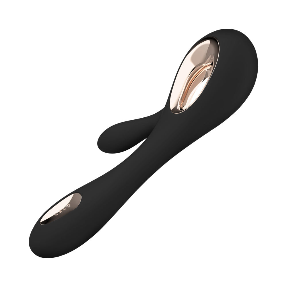 LELO - SORAYA WAVE RECHARGEABLE RABBIT VIBRATOR BLACK