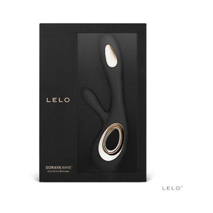 LELO - SORAYA WAVE RECHARGEABLE RABBIT VIBRATOR BLACK