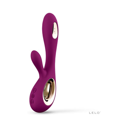 LELO - SORAYA WAVE RECHARGEABLE RABBIT VIBRATOR DEEP ROSE