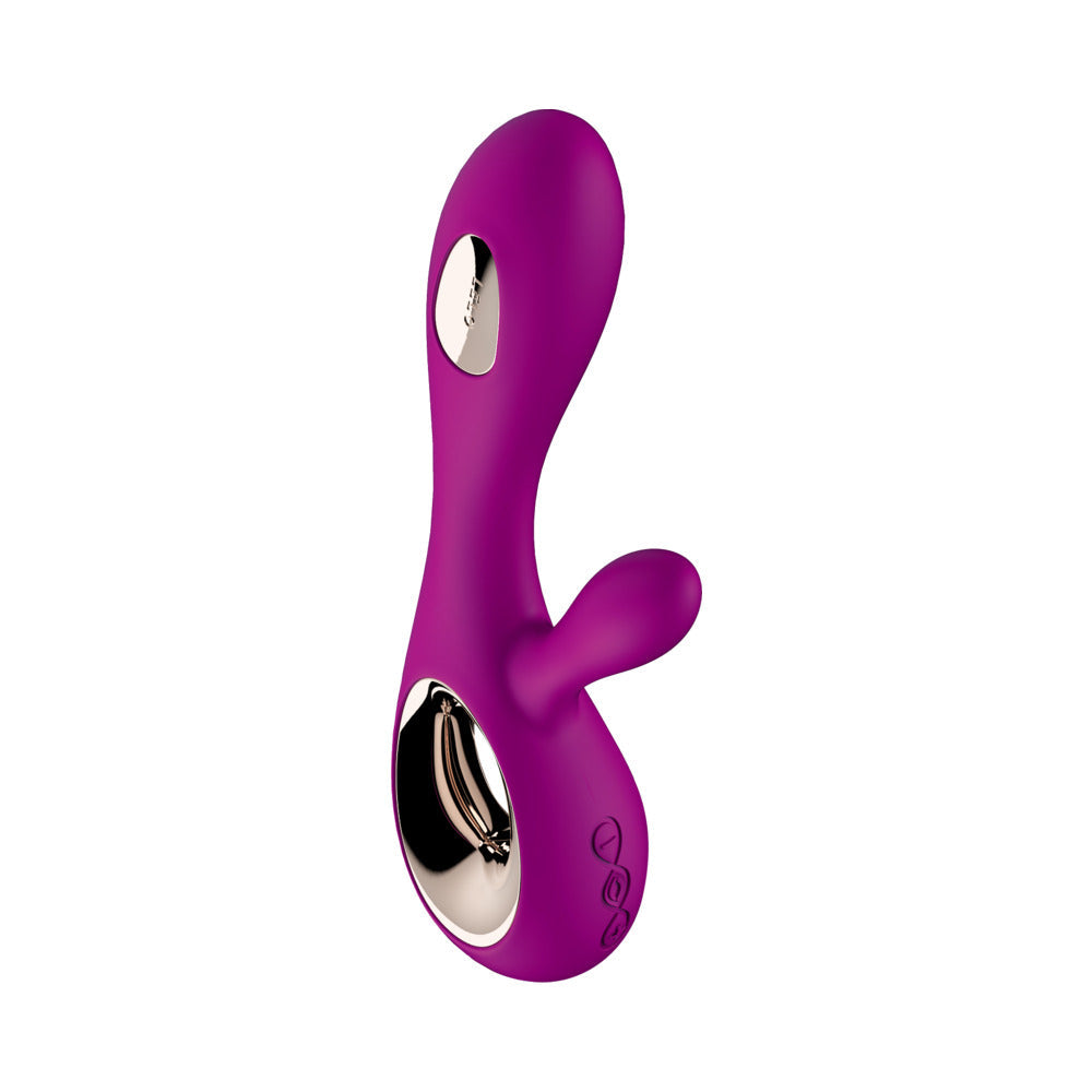 LELO - SORAYA WAVE RECHARGEABLE RABBIT VIBRATOR DEEP ROSE