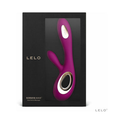 LELO - SORAYA WAVE RECHARGEABLE RABBIT VIBRATOR DEEP ROSE