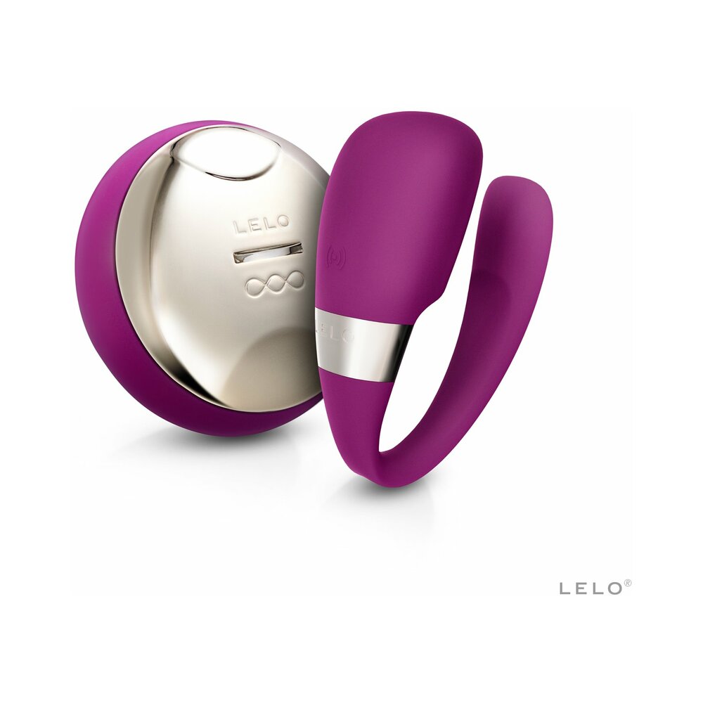 LELO - TIANI 3 RECHARGEABLE DUAL STIMULATION COUPLES VIBRATOR WITH REMOTE DEEP ROSE
