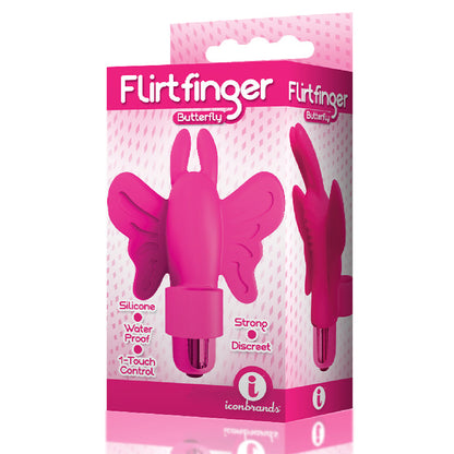 ICON BRANDS - THE 9'S FLIRT FINGER BUTTERFLY FINGER VIBRATOR