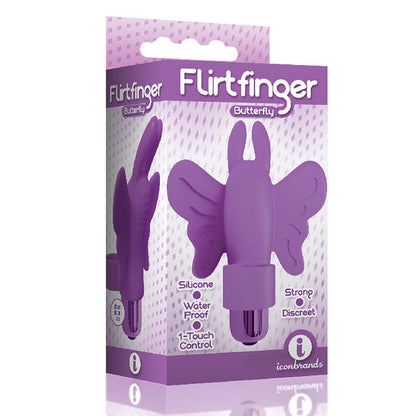 ICON BRANDS - THE 9'S FLIRT FINGER BUTTERFLY FINGER VIBRATOR