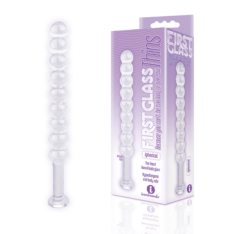ICON BRANDS - THE 9'S GLASS THINS ESFERA DE VIDRO (PLUG)