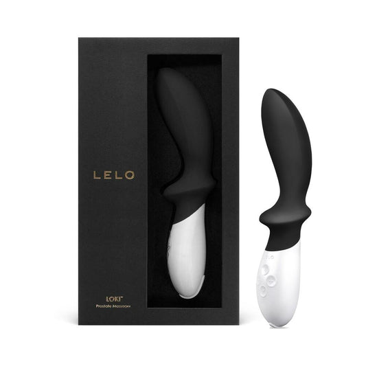 LELO - LOKI RECHARGEABLE PROSTATE VIBRATOR OBSIDIAN BLACK