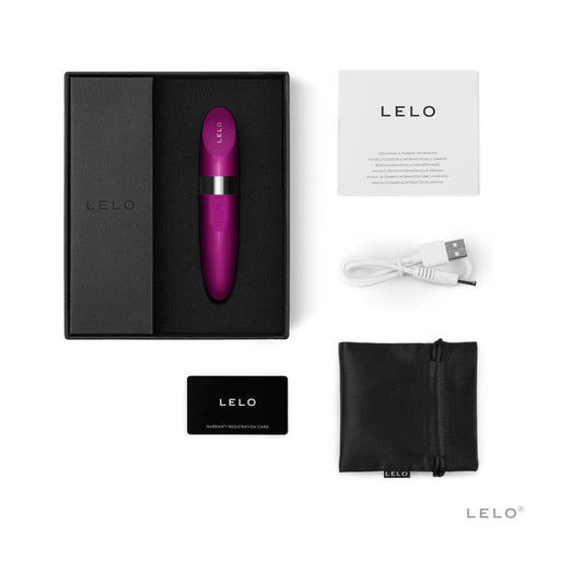 LELO - MIA 2 RECHARGEABLE LIPSTICK VIBRATOR DEEP ROSE