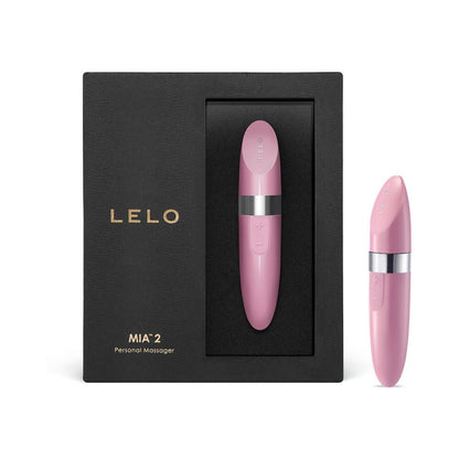 LELO - MIA 2 RECHARGEABLE LIPSTICK VIBRATOR PETAL PINK