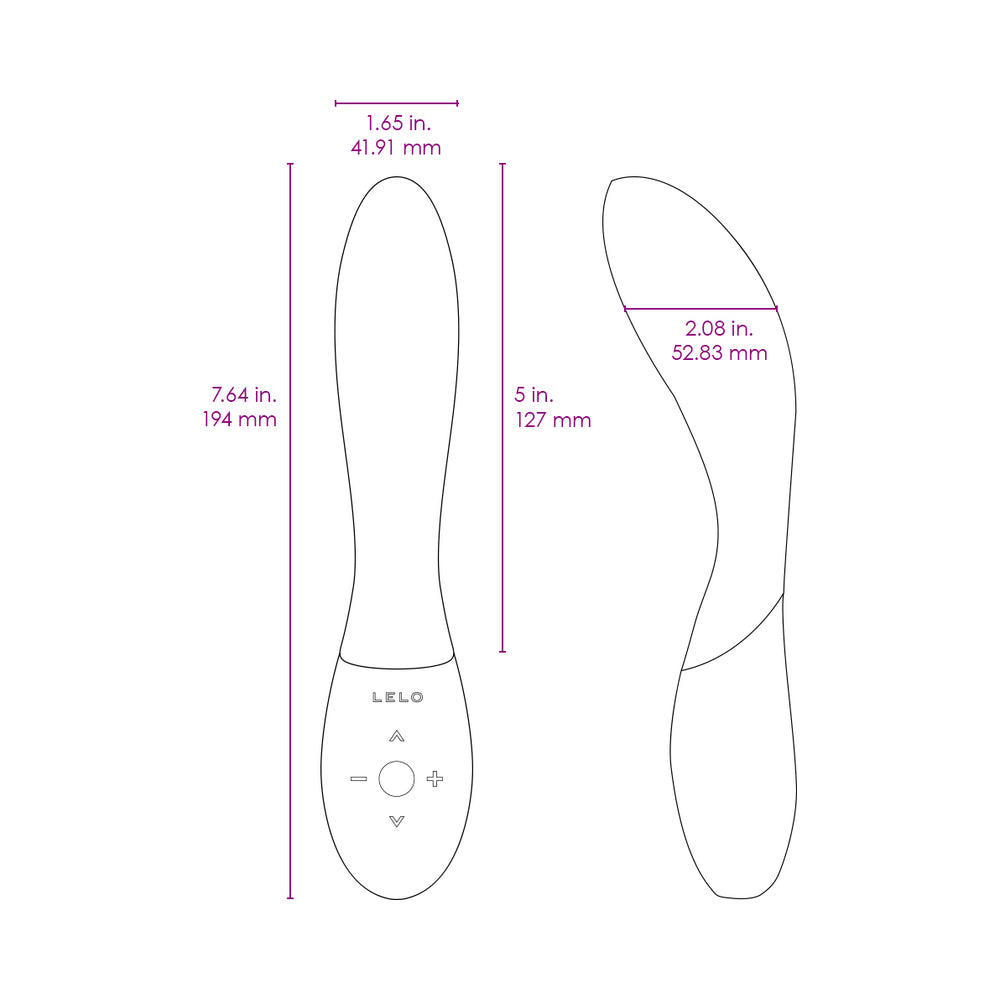 LELO - MONA WAVE RECHARGEABLE G-SPOT VIBRATOR DEEP ROSE