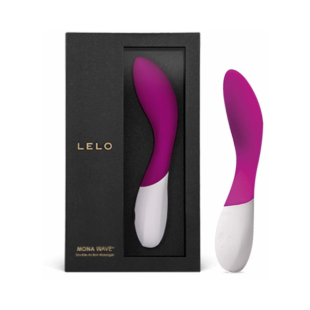 LELO - MONA WAVE RECHARGEABLE G-SPOT VIBRATOR DEEP ROSE