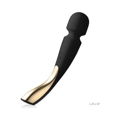 LELO - SMART WAND 2 LARGE RECHARGEABLE WAND VIBRATOR BLACK
